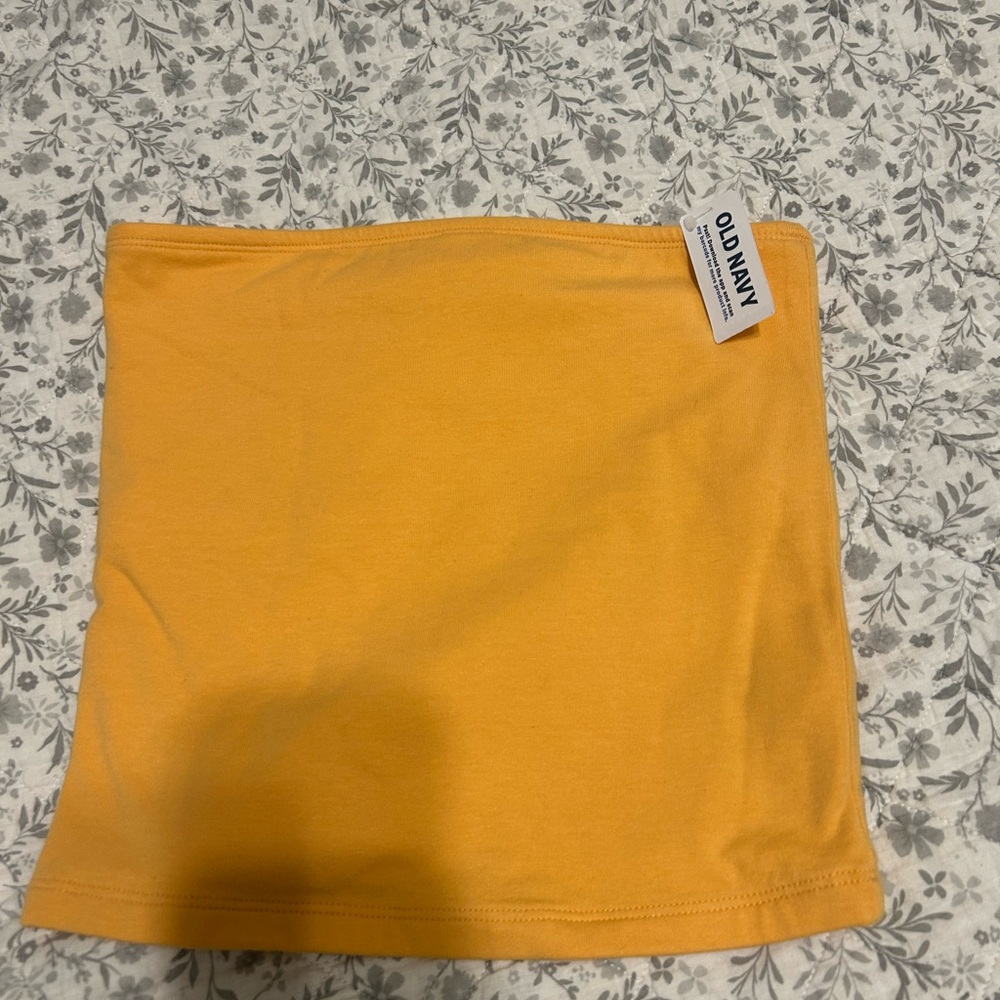 Old Navy Golden Yellow Tube Top